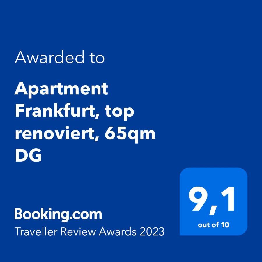 Apartment Frankfurt, Top Renoviert, 65Qm Dg Μπέργκις Γκλάντμπαχ Εξωτερικό φωτογραφία